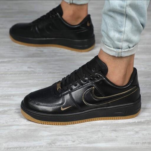 کتونی نایک ایر فرس PC مشکی طلایی باتیس بوتیک